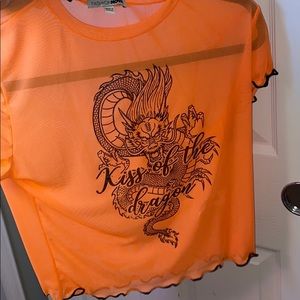 Fashionnova kiss of the dragon top